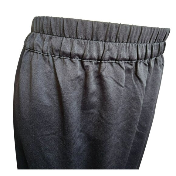 Gap Womens Black XL Elastic Waist Pencil Skirt Polyester Blend - Picture 2 of 7